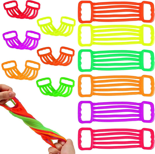 Stretchy Fidget Toys for Toddlers - 6 Vibrant Colors