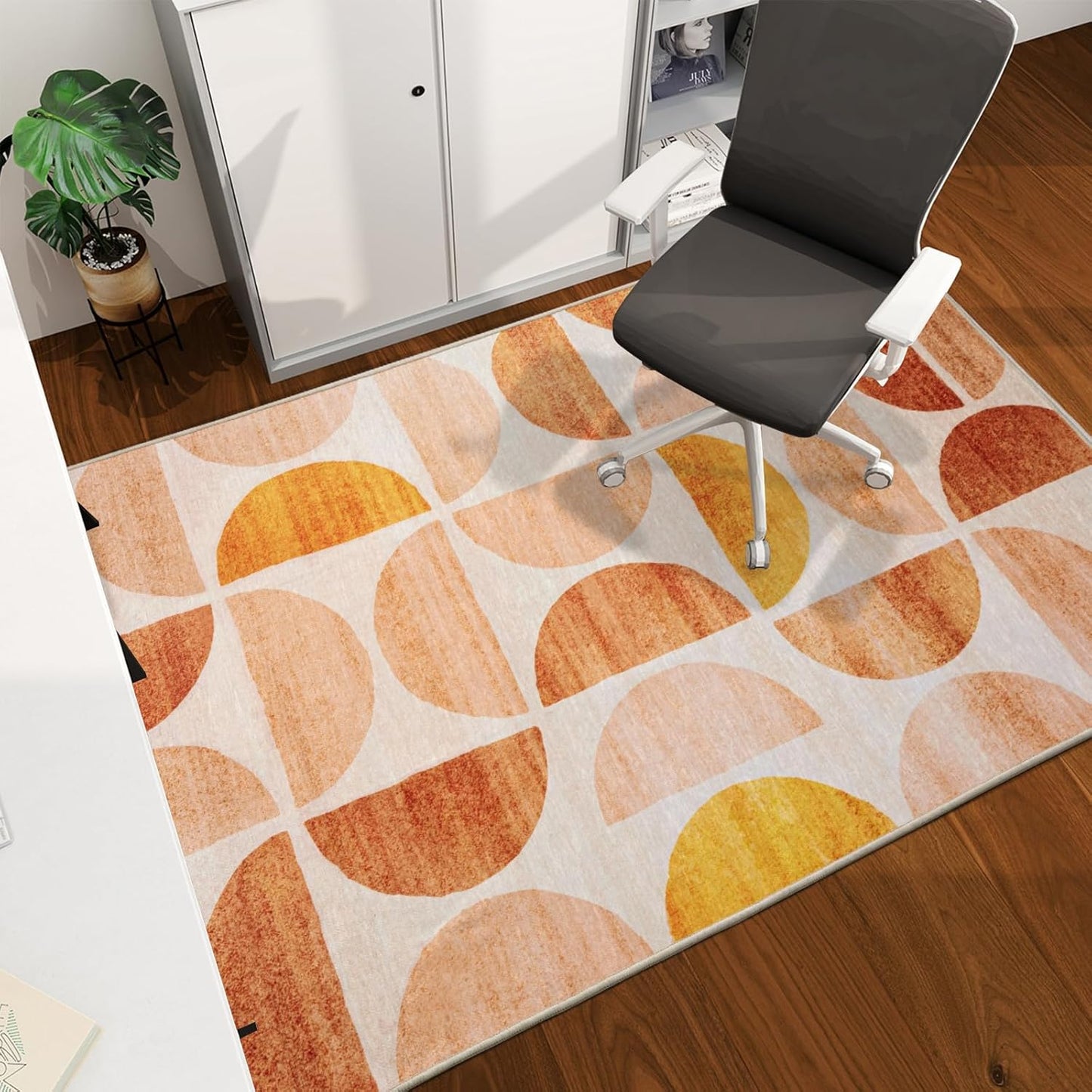 Office Chair Mat for Hardwood Floor, Easy Glide Protector