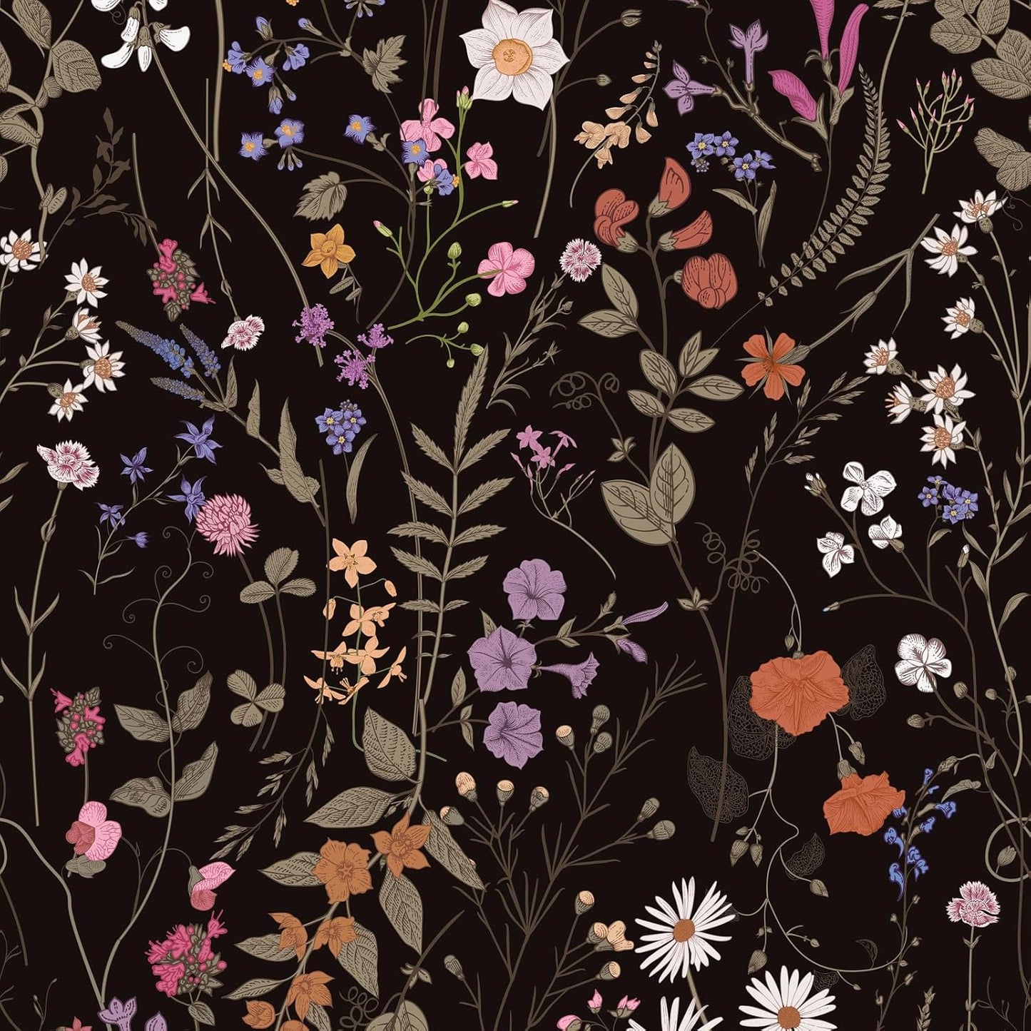 Floral Wallpaper Peel and Stick for Stunning Home Decor