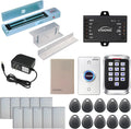 One Door 600lb Maglock Access Control Kit - Standalone EM Card System