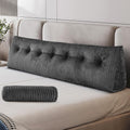 Z-hom King Size Triangular Wedge Headboard Pillow - Large Reading