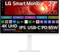 LG 27U730SA-W 27-In Smart 4K UHD Monitor - Versatile Home Office Hub