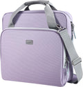 3 Ring Zipper Binder 3 in D-Ring Purple - 700 Sheet Capacity
