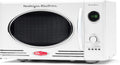 Nostalgia NRMO9WH Microwave Oven 0.9 Cu. Ft. - Retro Compact Power