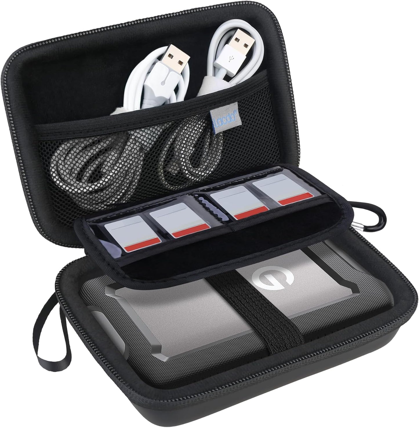 Shockproof Travel Case for SanDisk & G-Drive