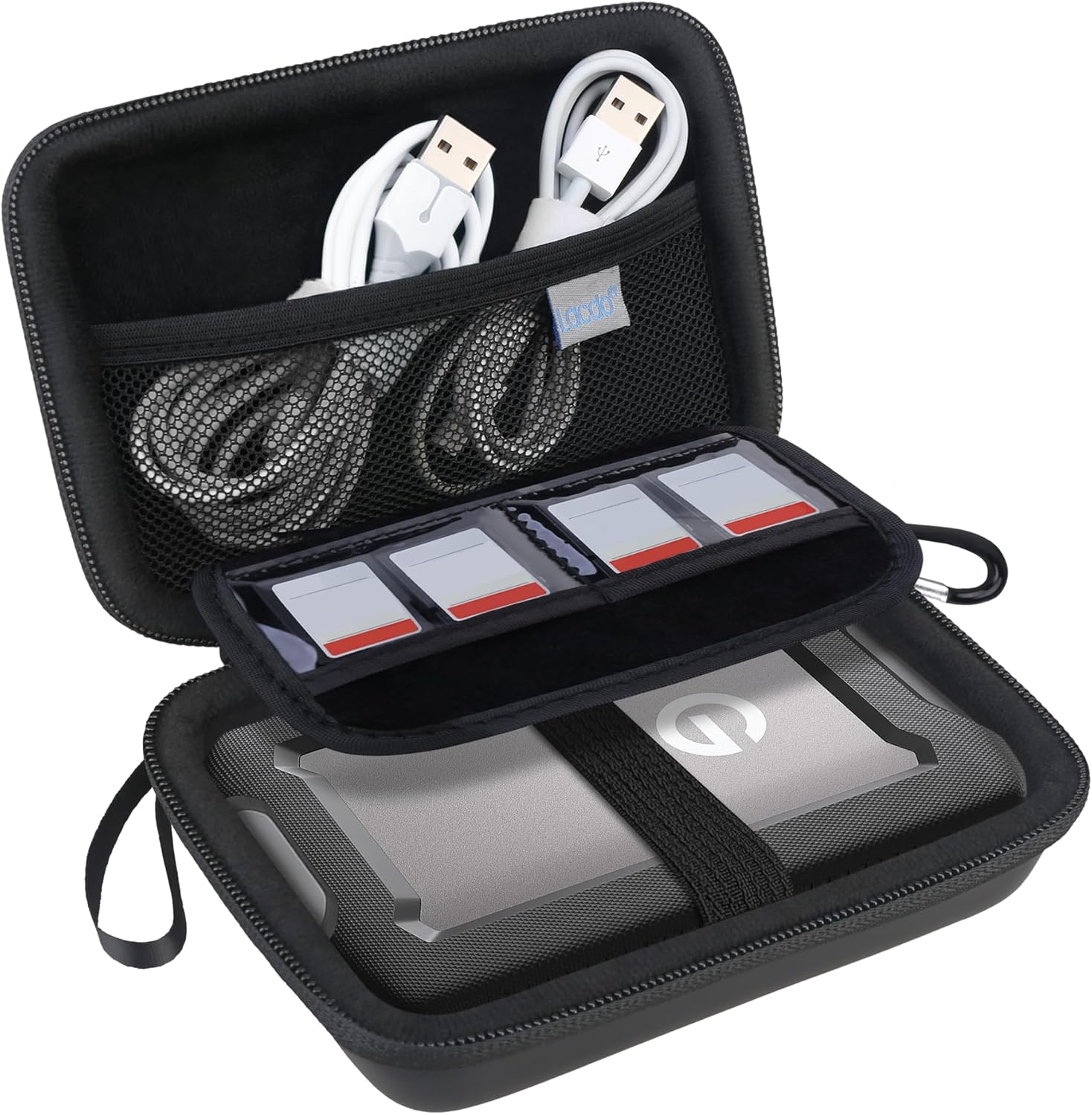 Shockproof Travel Case for SanDisk & G-Drive