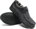 Mens Machine Washable Lace Up Canvas Loafers for Travel - Lightweight
