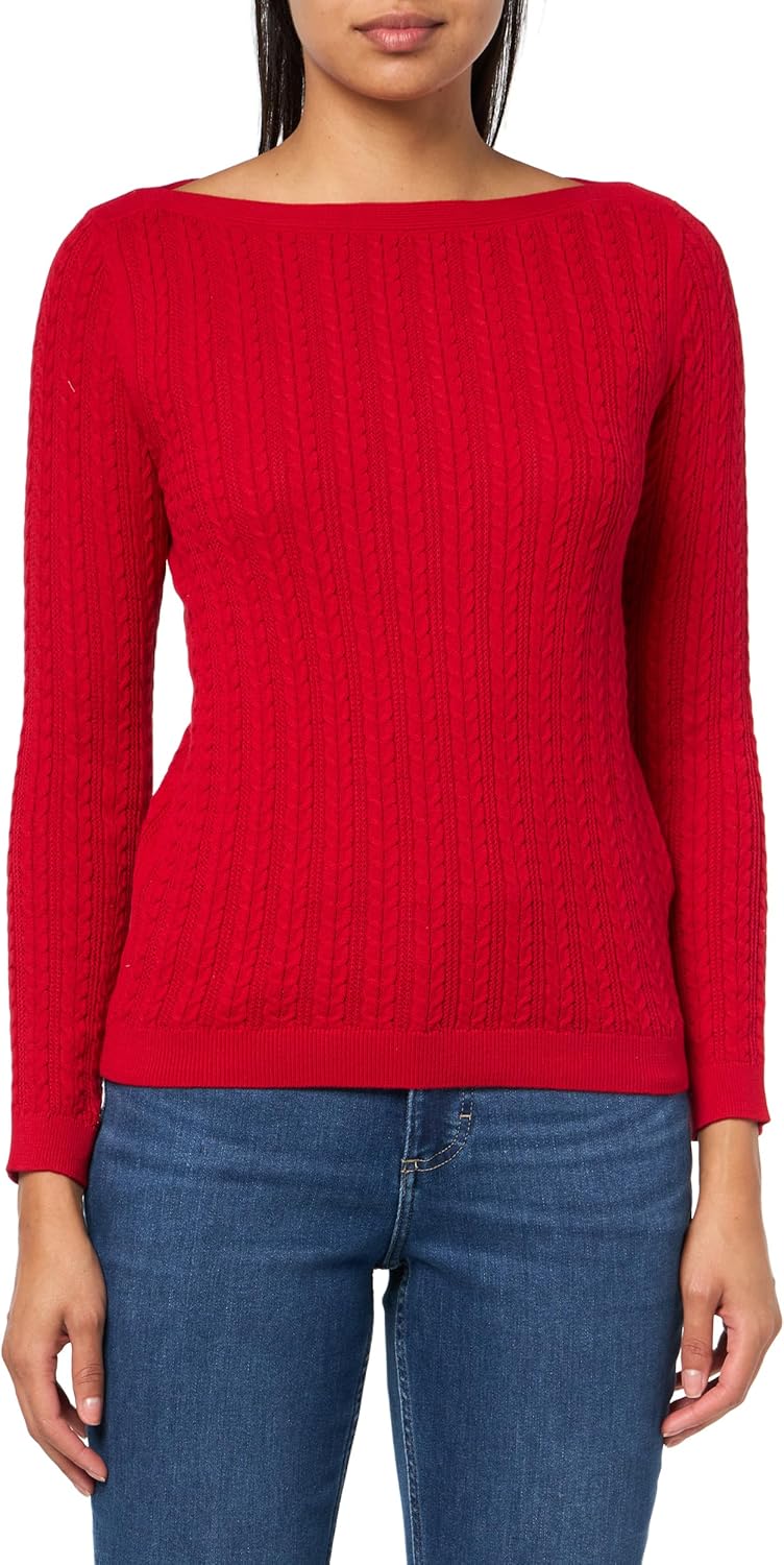 Nautica Women's Cozy Cable Knit Sweater
