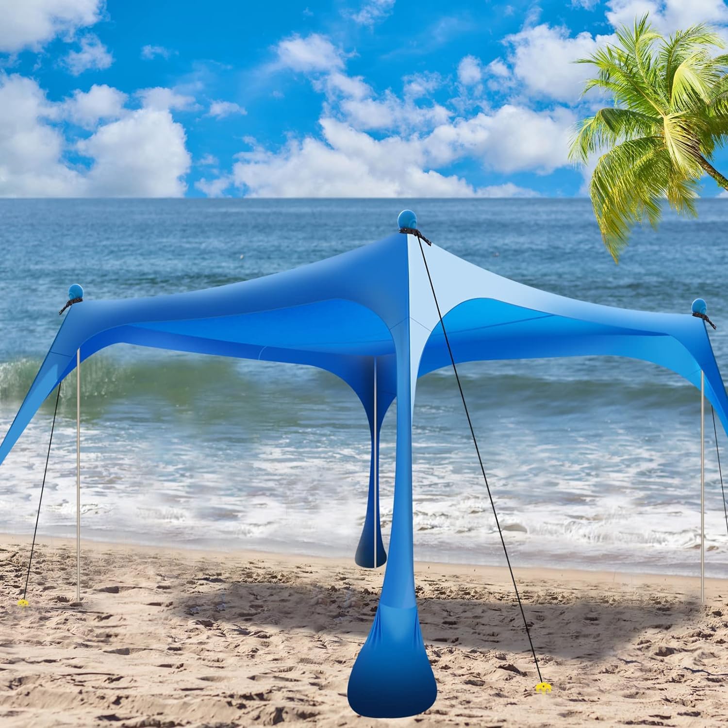 Sun Shelter Bundle: UPF50+ Protection & Stability Kit