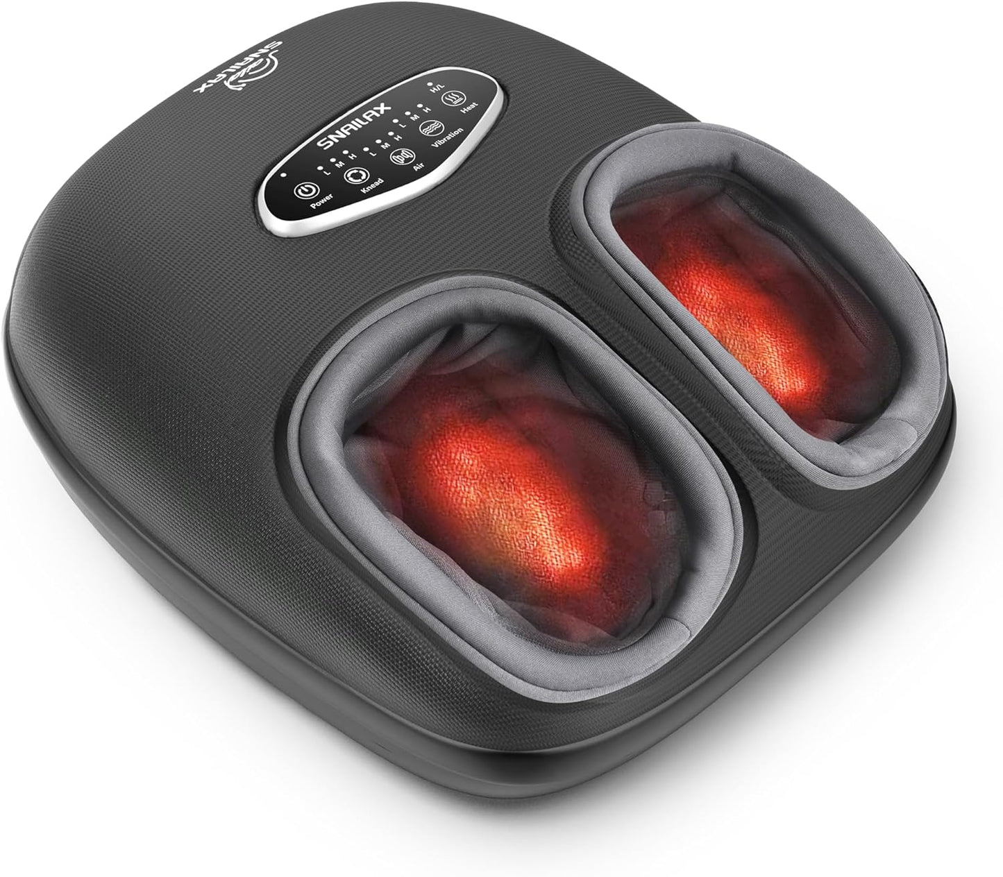 Snailax Shiatsu Foot Massager with Heat for Deep Relaxation