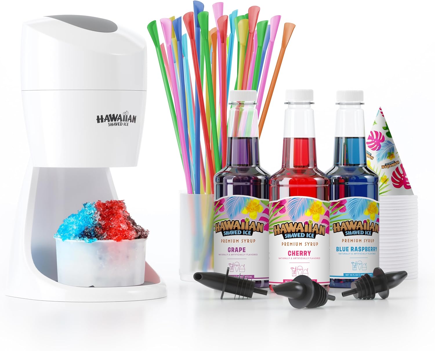 Enjoy Tropical Treats with Hawaiian Shaved Ice Kit!