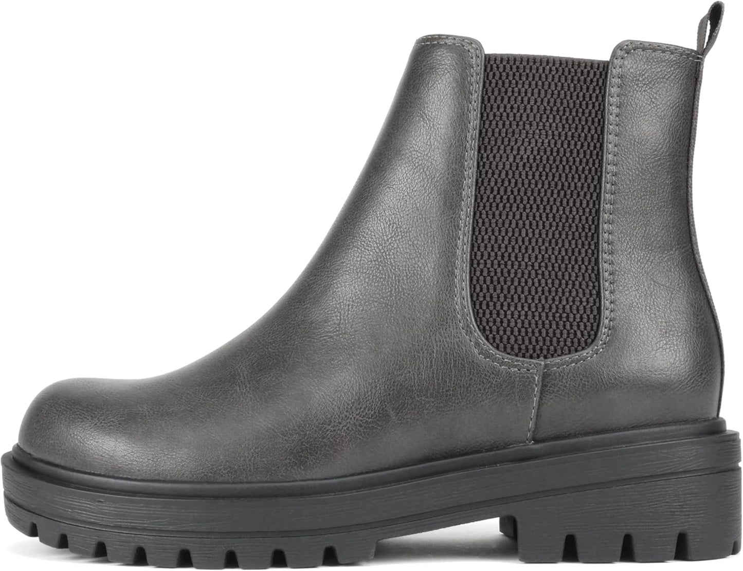 Soda Pilot Women Lug Sole Low Heel Chelsea Ankle Bootie Review