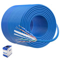 Cat6 23AWG Solid Bulk Ethernet Cable 1000ft - 10Gbps Ready