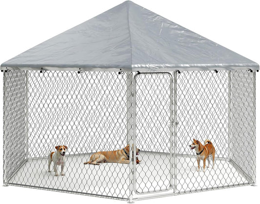 Extra Large Outdoor Dog Kennel for Large Dogs - Heavy Duty Design