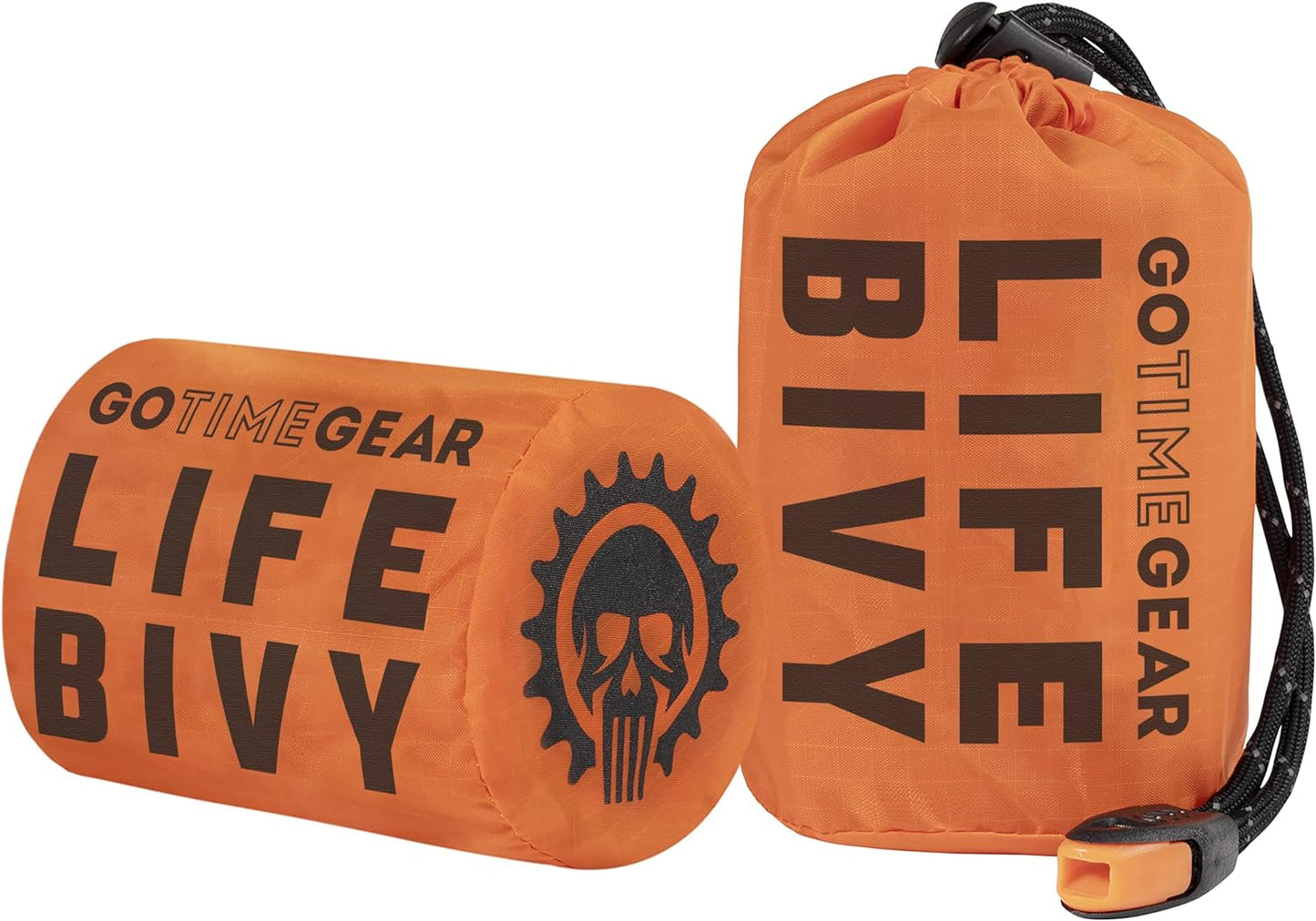 Go Time Gear Life Bivy - Emergency Survival Sleeping Bag - Mylar Thermal Blanket