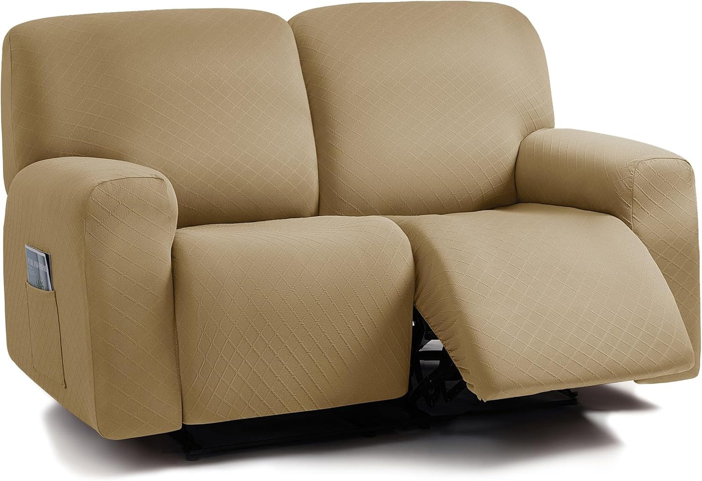 ULTICOR Reclining Loveseat Slipcover for 48 to 65 Inch Sofas