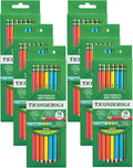 Ticonderoga Neon Pencils #2 Pre-Sharpened 18-Count Pack - Bright