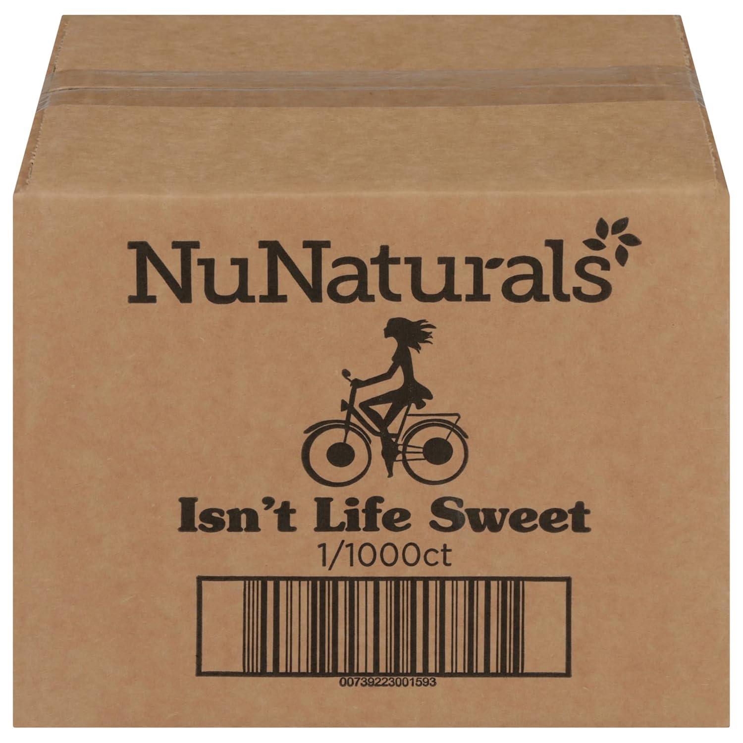 NuNaturals White Stevia Powder Packets for Healthy Sweetening