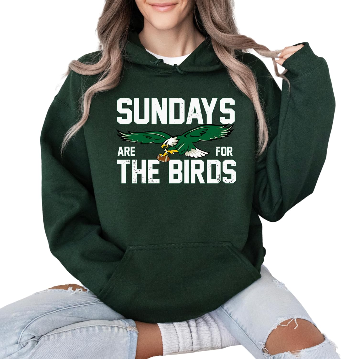 Sundays Are for the Birds Sweatshirt - Cozy Game Day Apparel