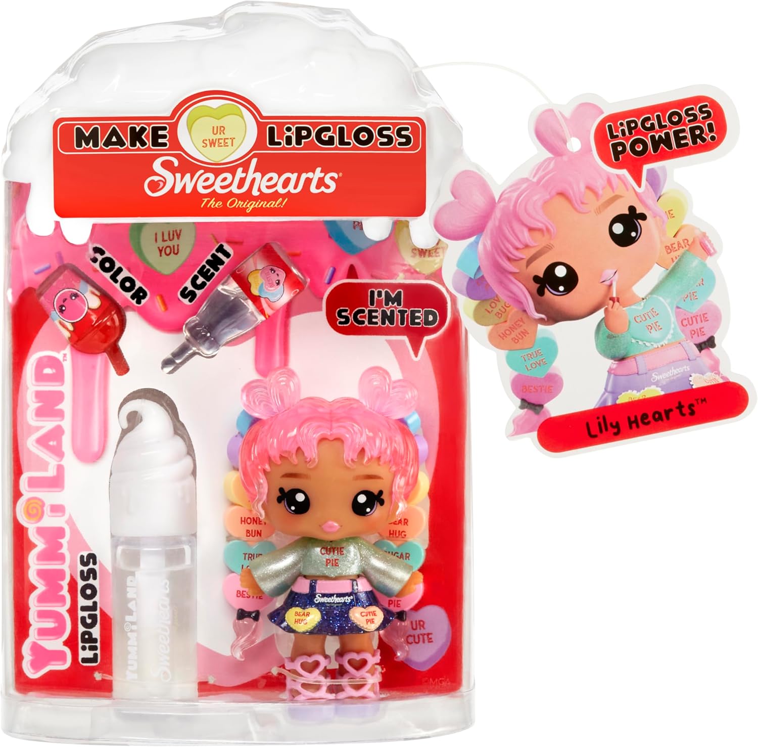 Lily Hearts Lip Gloss Dolls: Sweetly Glossy Shine
