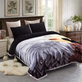 JML Fleece Blanket King Size 87in x 94in - Thick Plush Winter Throw