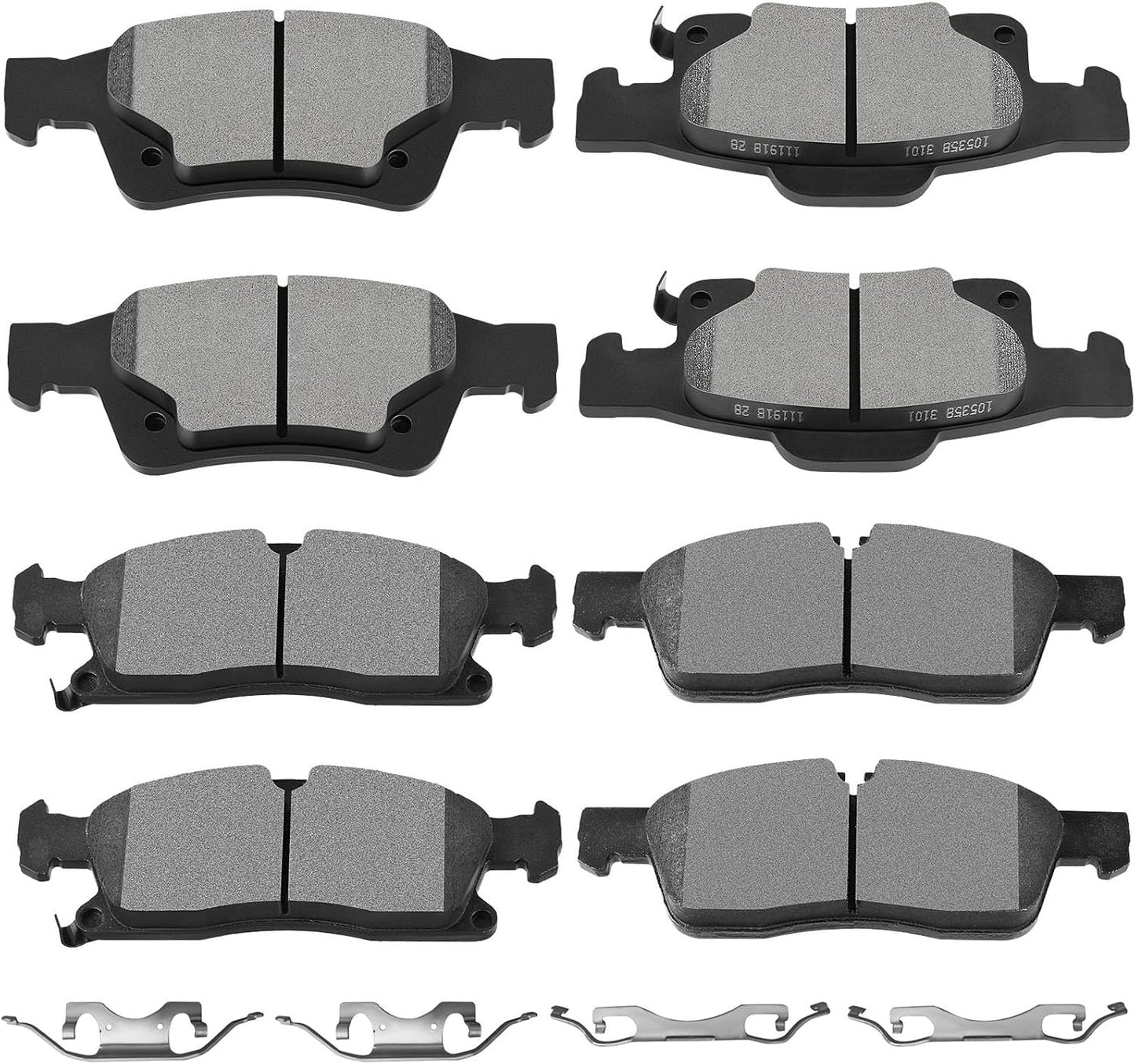 Ceramic Brake Pads Kits for Dodge Durango and Jeep Cherokee