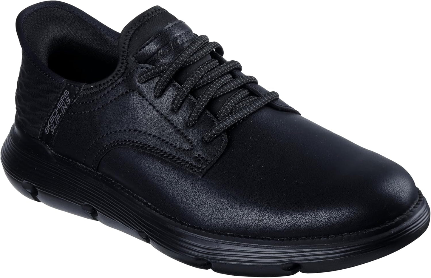 Skechers Mens Slip-ins Garza Gervin Casual Slip-On Shoes Review