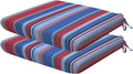 Honeycomb Outdoor Set of 2 Seat Pads for Patio Furniture