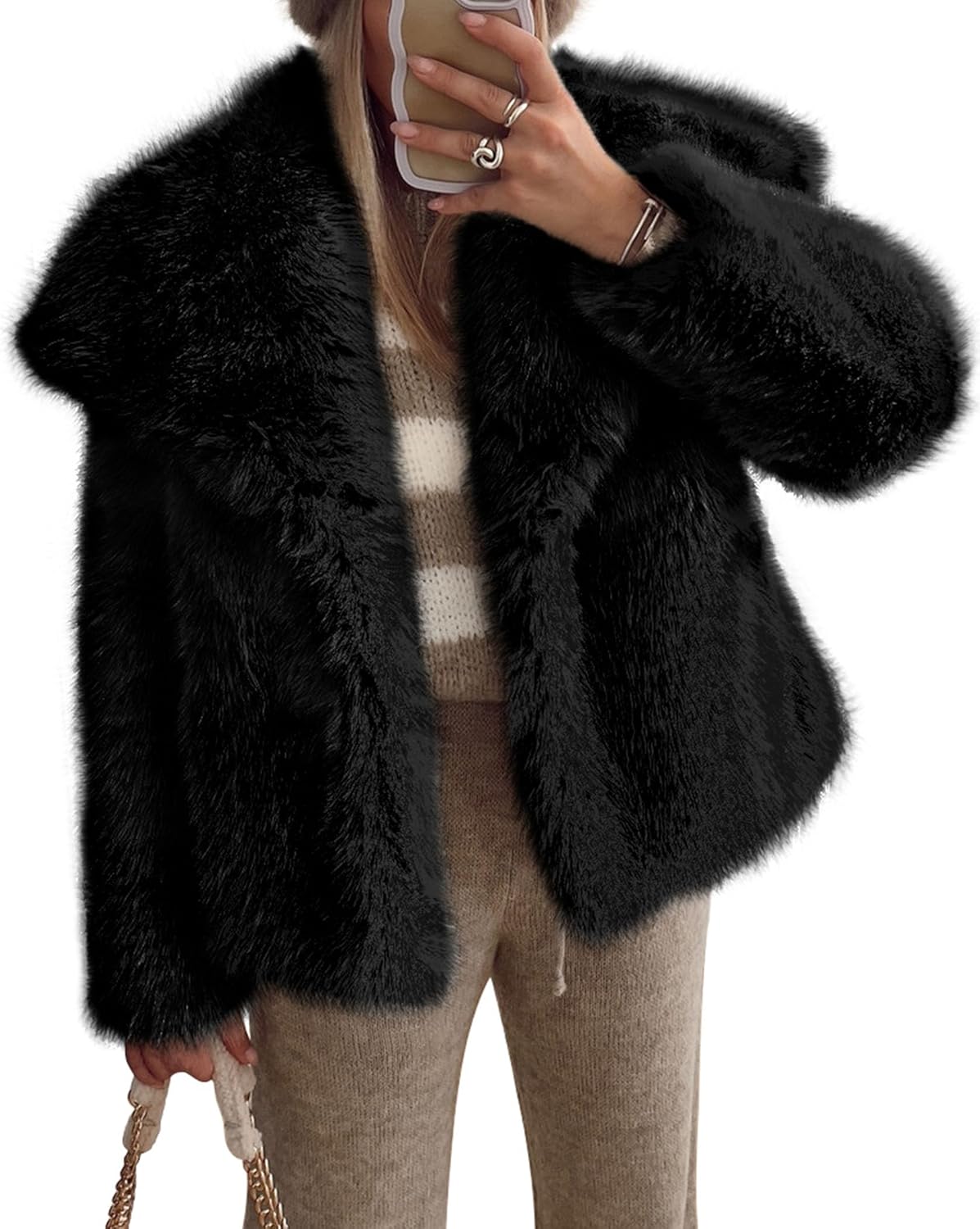 Trendy Womens Winter Coats with Furry Faux Fur for Style