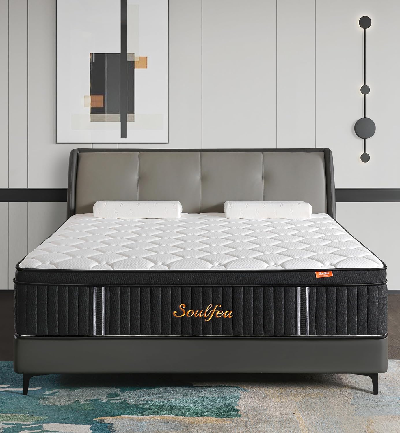 Full Size Mattress with Memory Foam & Pocket Springs for Comfort