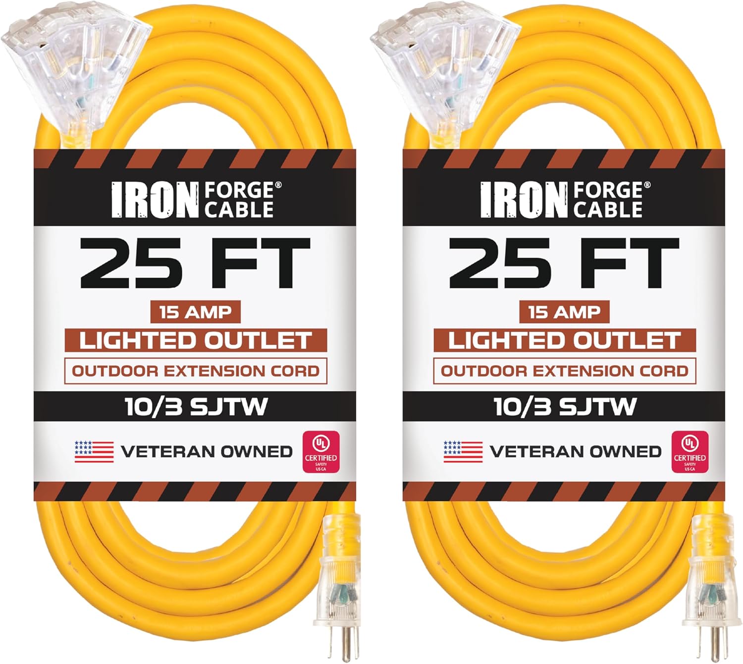 Iron Forge Cable 10 Gauge 25ft Heavy Duty Extension Cord Review