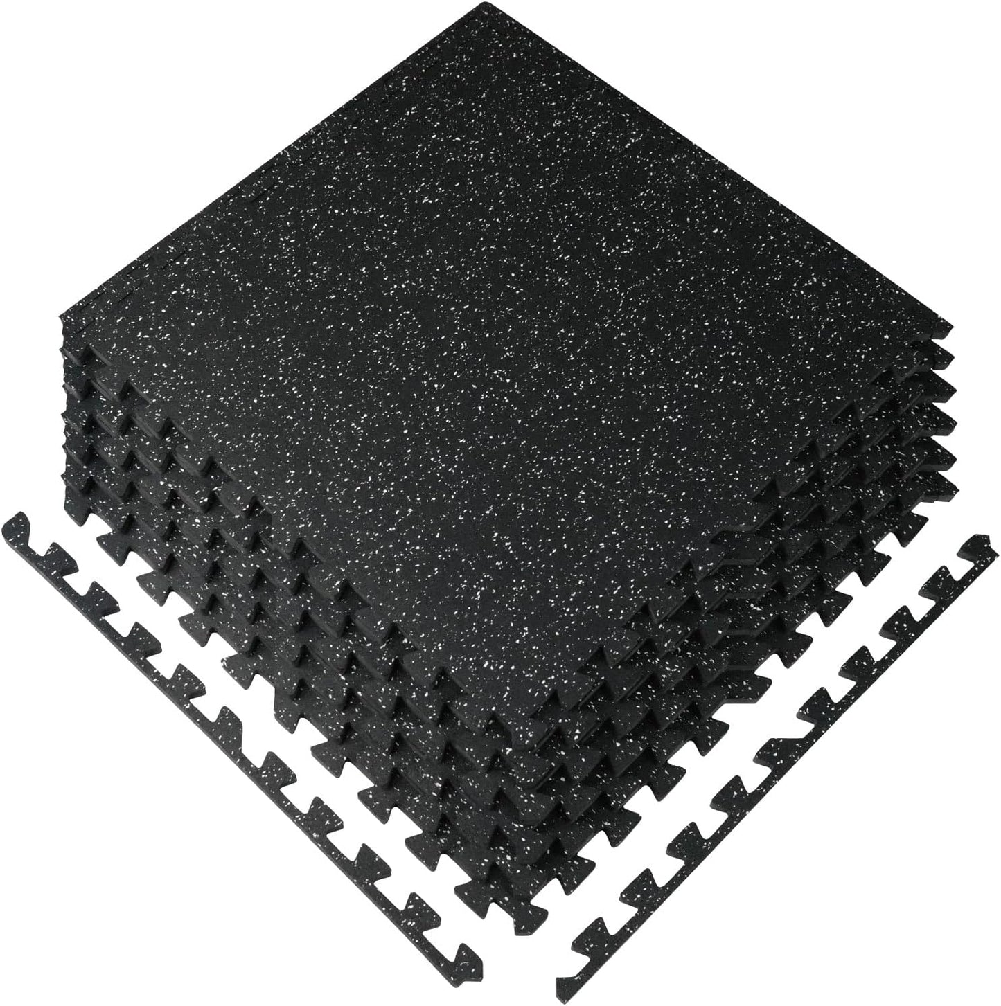 Durable 0.56 Inch Thick Gym Flooring for Home Fitness Rooms