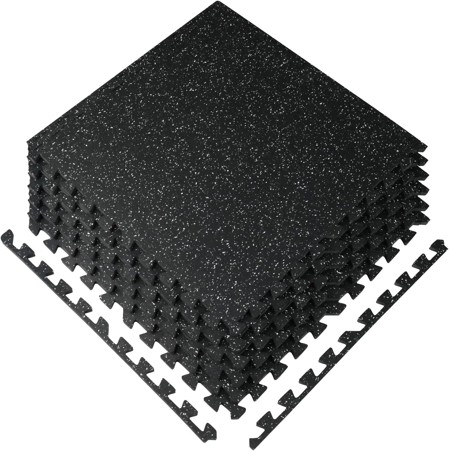 Durable 0.56 Inch Thick Gym Flooring for Home Fitness Rooms