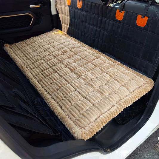 Dog Bed for Car - Non-Slip Travel Pet Mat for Backseat Use