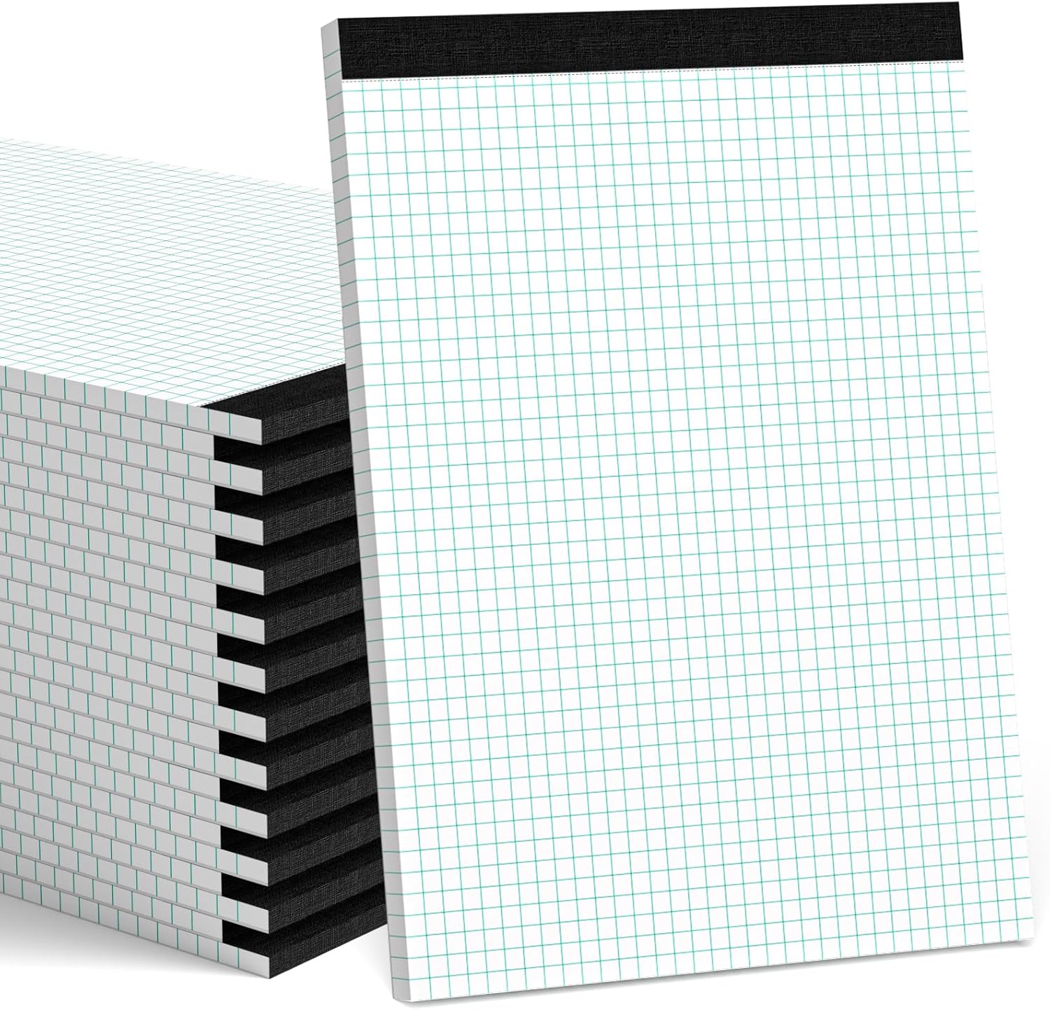 Graph Paper Pad 8.5 x 11 for Engineers and Artists, 24 Pack