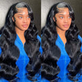 13x6 Body Wave Lace Front Wig Human Hair 26in - Natural Look