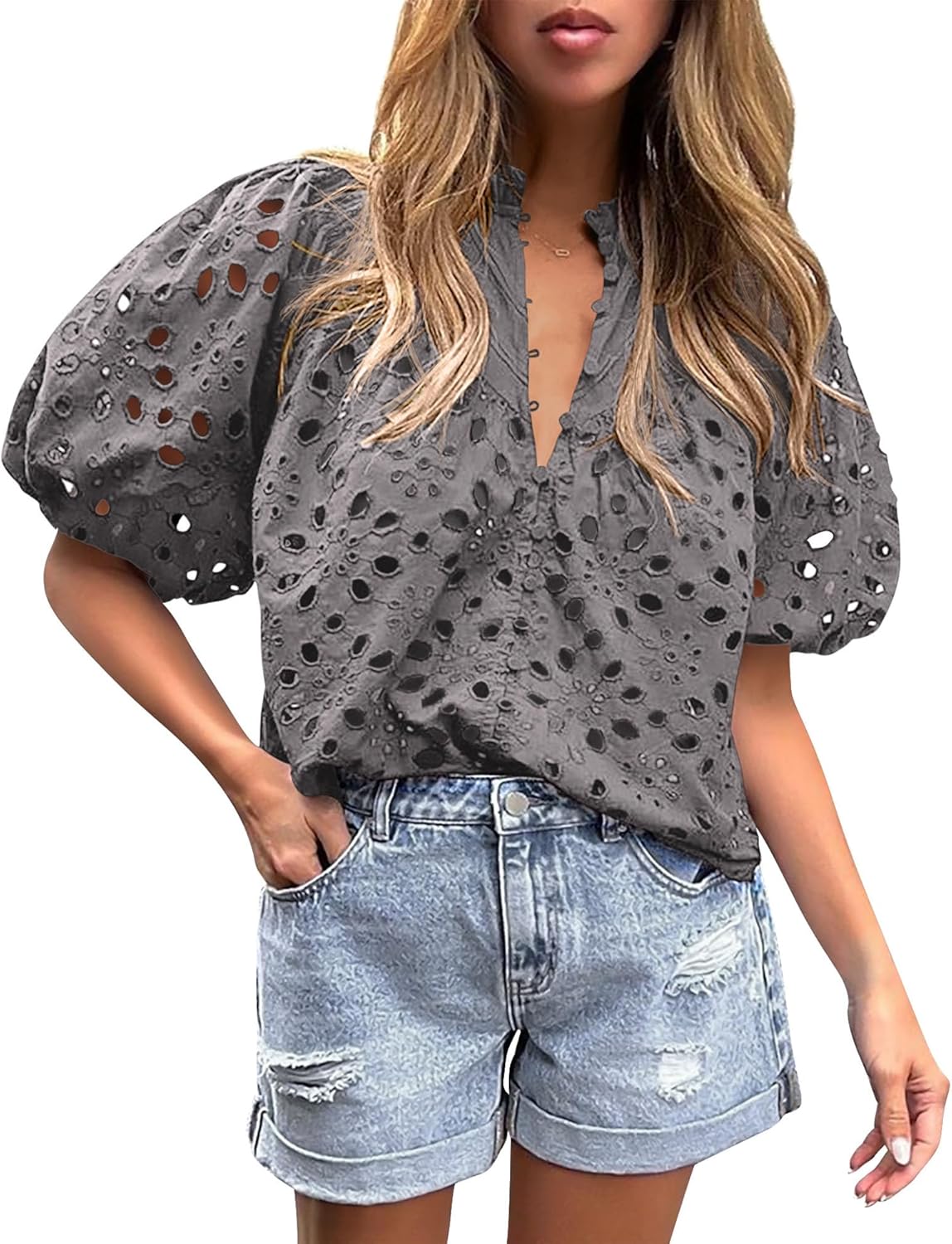 PRETTYGARDEN Women's Summer Tops for Dressy Casual Outfits