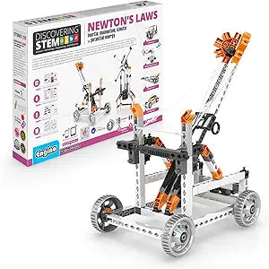 Engino STEM Toys for Kids 9+: Explore Newton's Laws of Motion