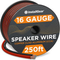 16 Gauge 250ft Speaker Wire - Oxygen-Free Copper for Clean Sound