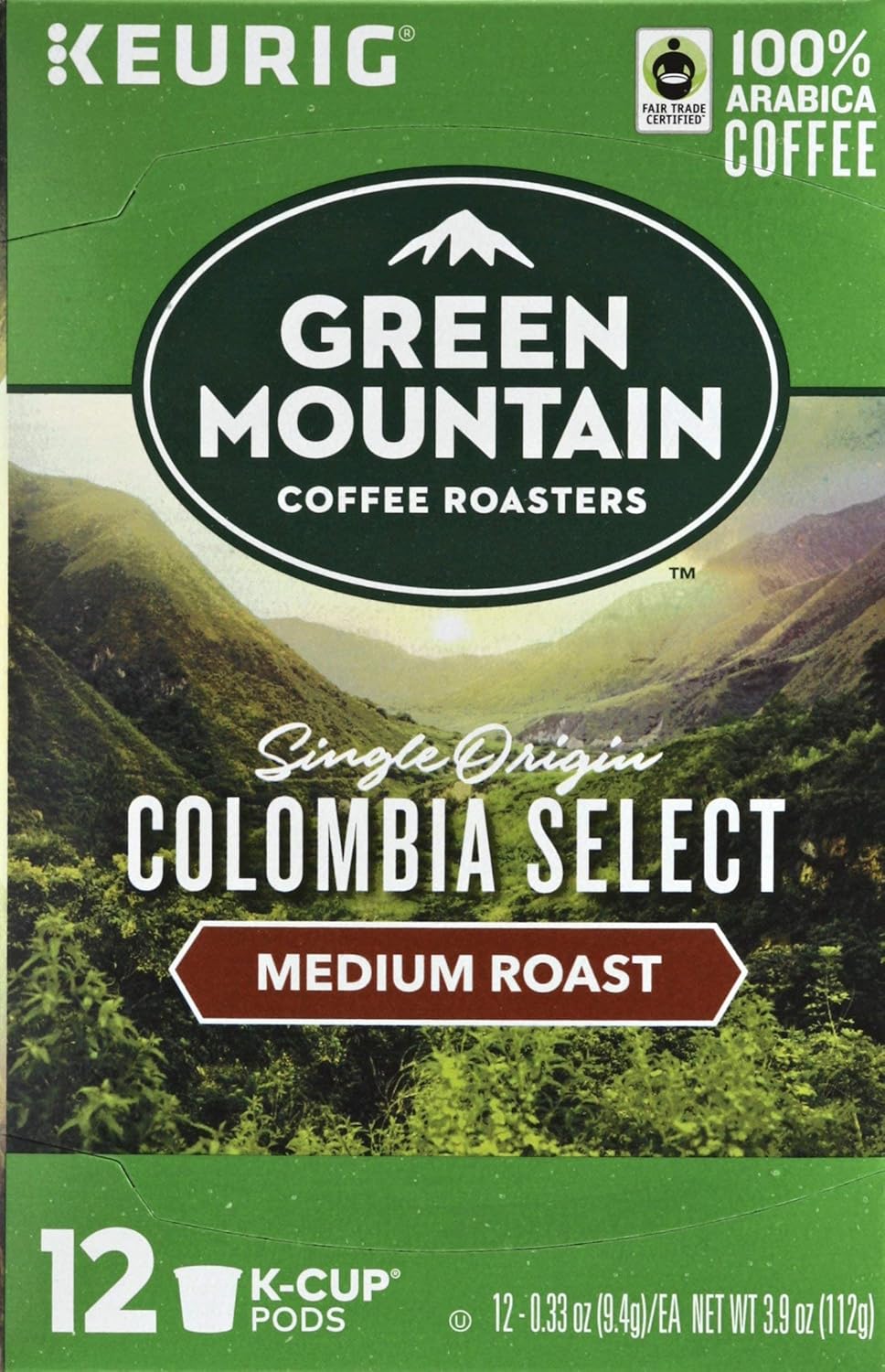Fair Trade Colombian Medium Roast K-Cup Pods