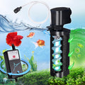 Aquarium Filter U-V with Timer 200GPH for 20-75Gal - Clear Water Boost