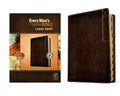 Every Mans Bible NLT Large Print Deluxe Explorer Edition - Durable