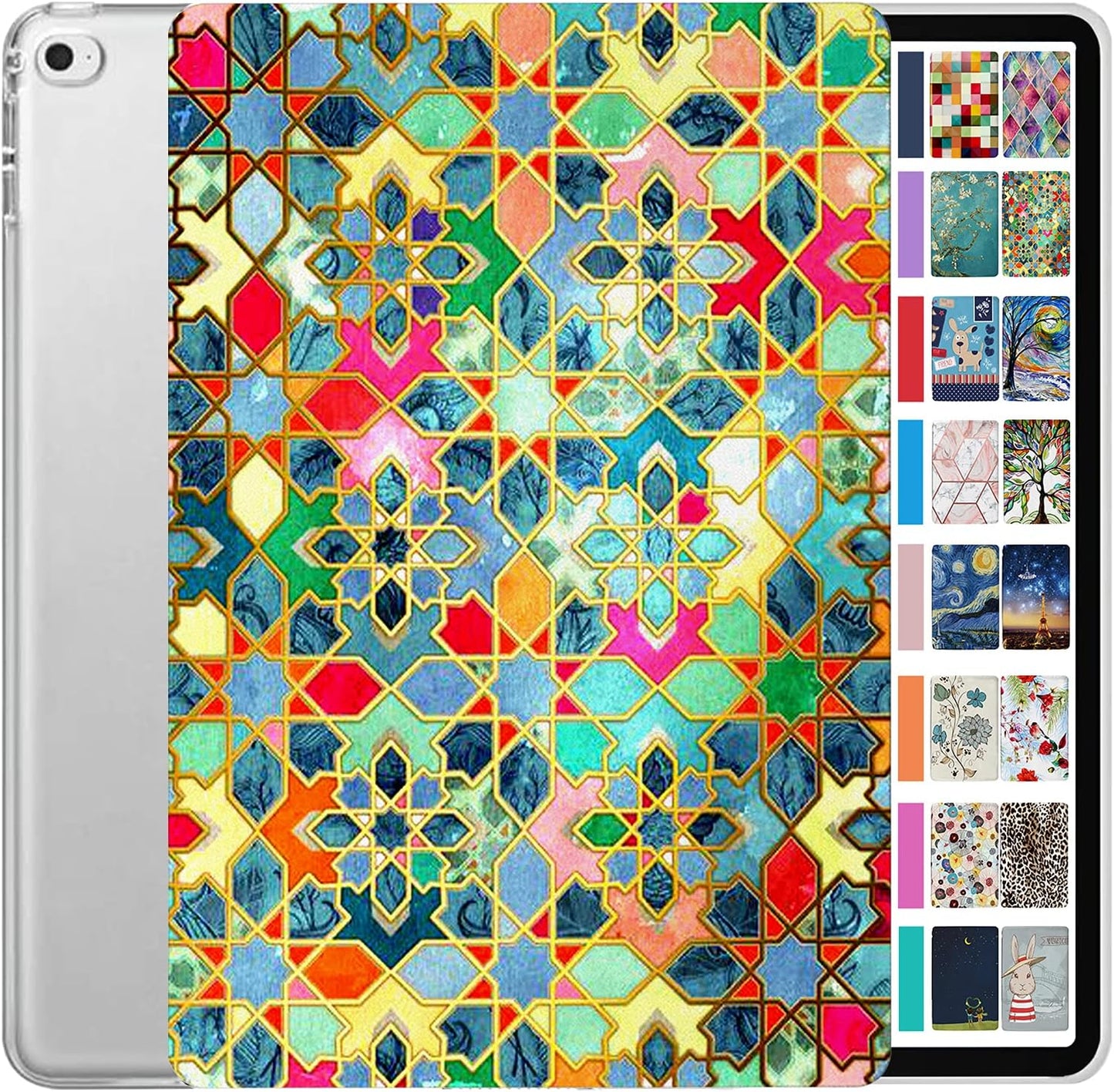 DuraSafe Cases iPad Mini 4th Gen Case - Stylish Damask Design