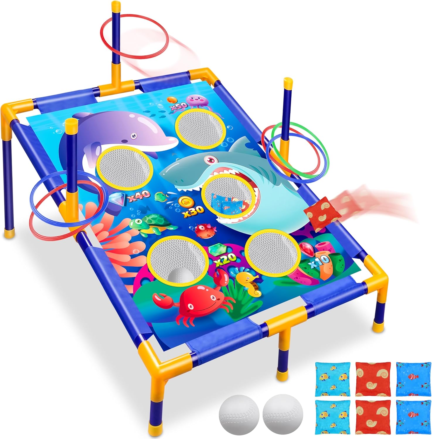 Animal Bean Bag Toss Game - Fun for Kids!