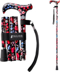 Lightweight Foldable Walking Cane for Women and Men - Stylish Support
