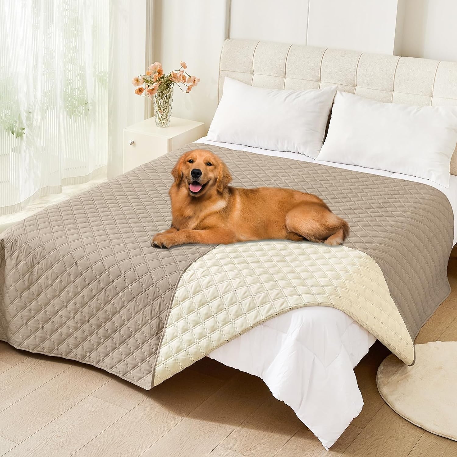 Smiry Waterproof Dog Blanket for Sofa and Furniture Protection