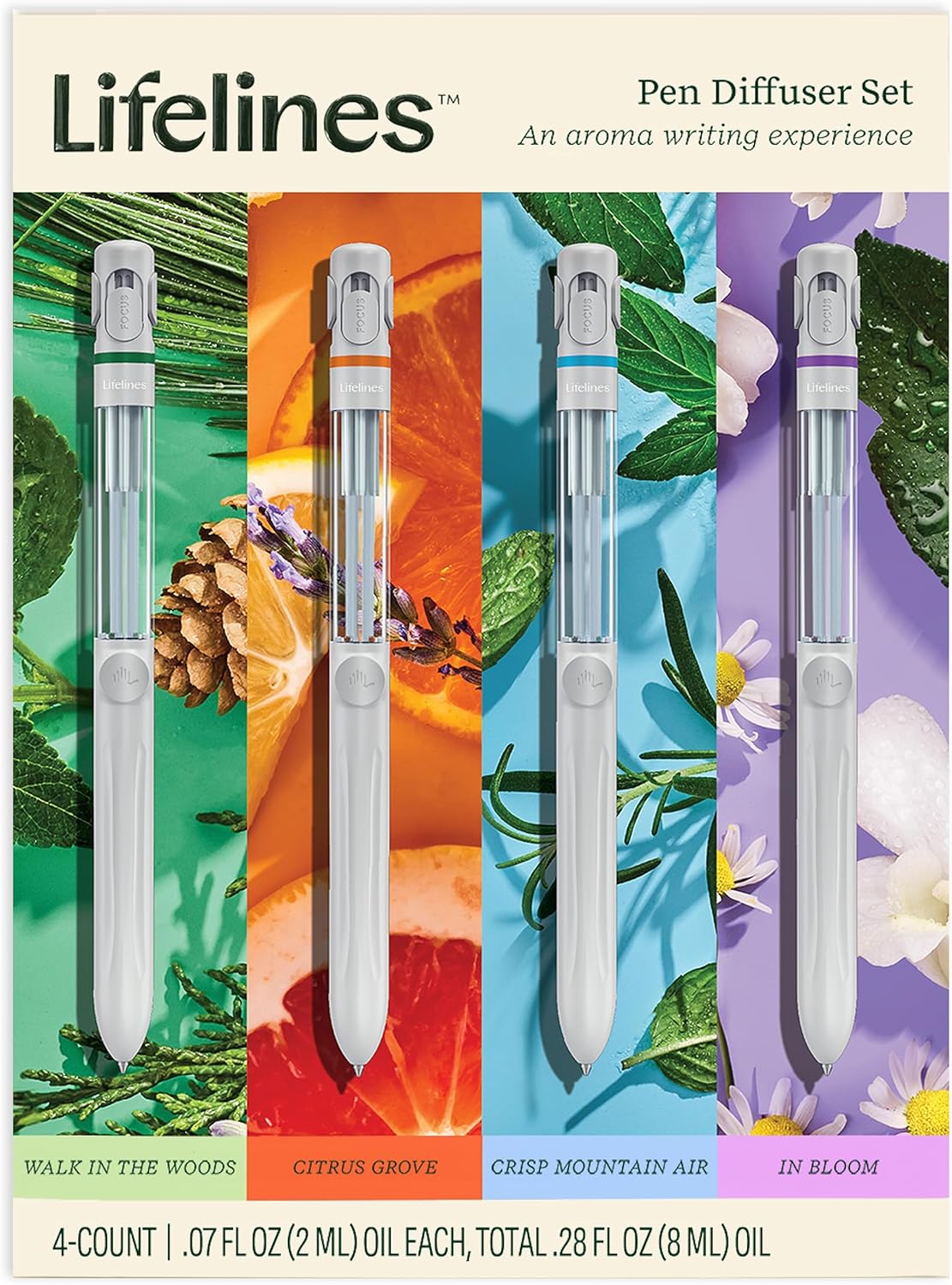 Lifelines Pen Diffuser Set: Aromatherapy for Enhanced Writing