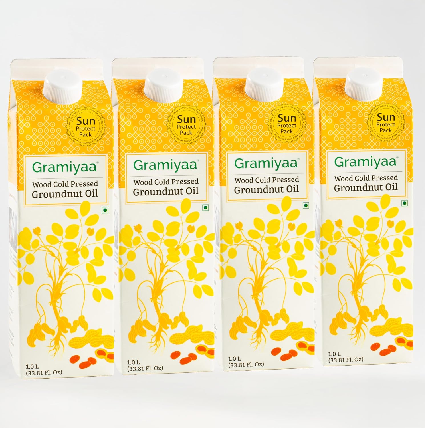 Gramiyaa Cold Pressed Virgin Peanut Oil for Flavorful Cooking