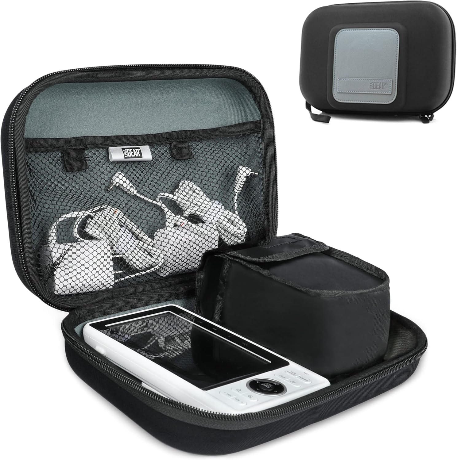 USA Gear Baby Monitor Case - Customizable Interior, Scratch-Resistant Lining