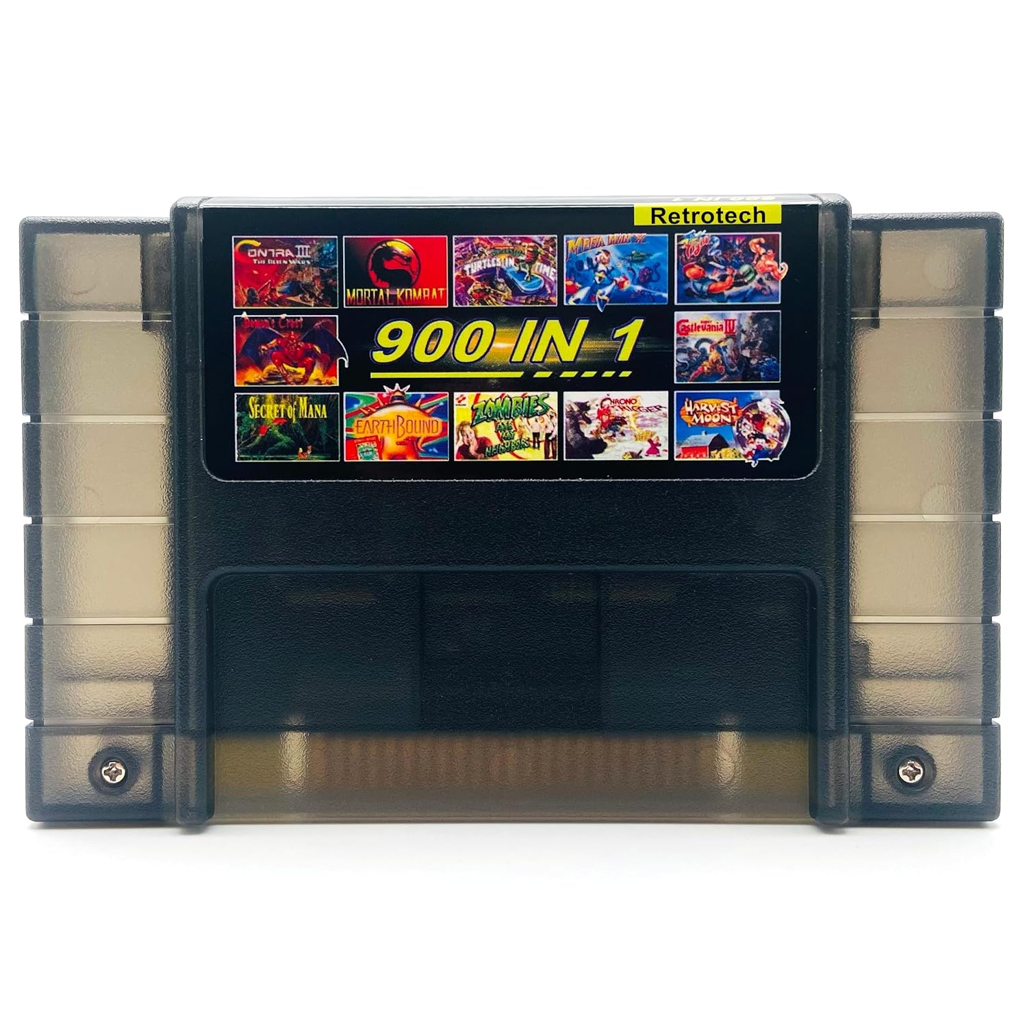 Retrotech 900 In 1 Game Cartridge for SNES - Ultimate Gaming